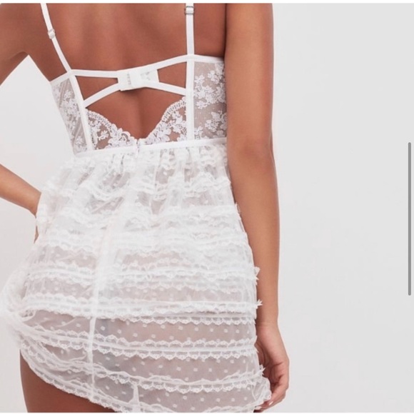 For Love & Lemons love story dress Lace Bustier Dress sexy bride bridal - Picture 6 of 7